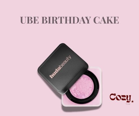 Ube birthday cake